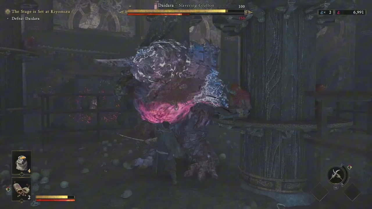 Absorbing souls to deny Daidara healing