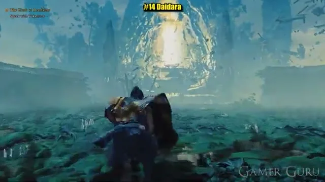 Picking up Genma Note after a boss battle